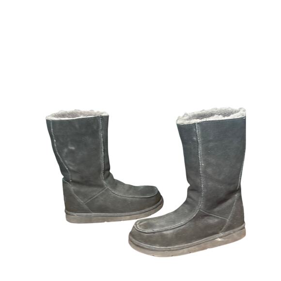 Ugg downtown suede snow boot size 8 - Picture 2 of 8